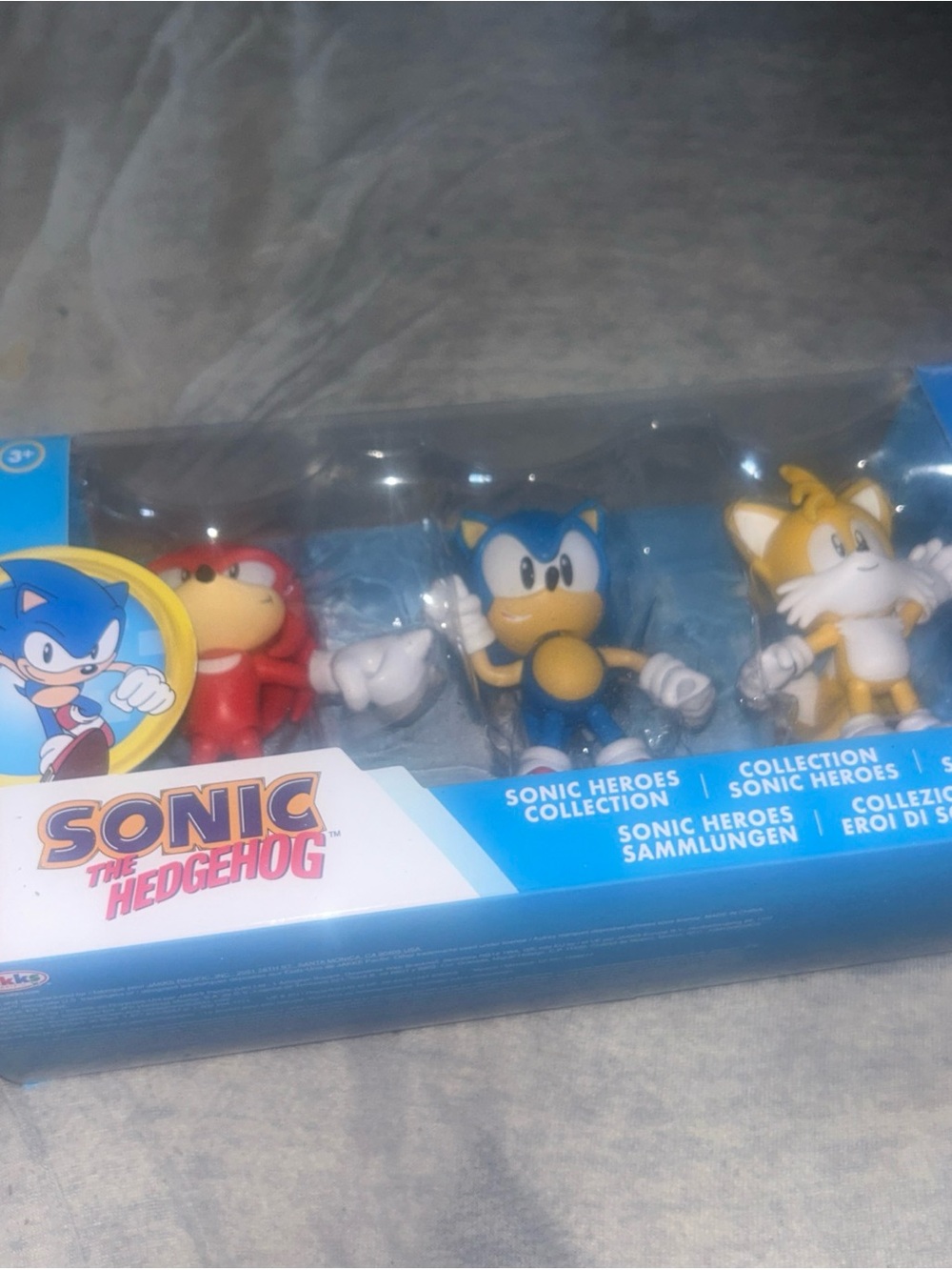 Sonic The Hedgehog Classic Heroes Collection Action Figure Set 3-Pack